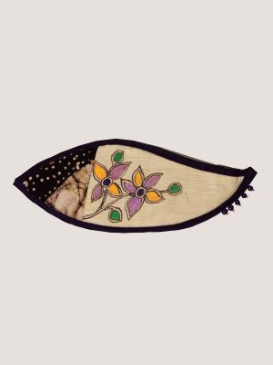 Hand-painted Fish-shaped Pouch