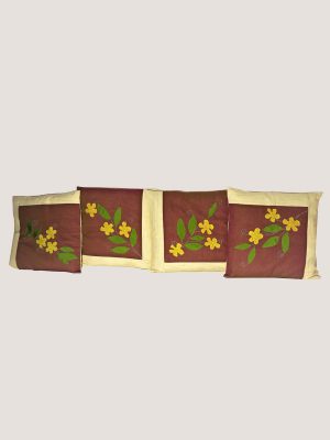 The yellow flowers
