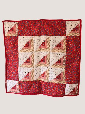 Red Triangles Quilt